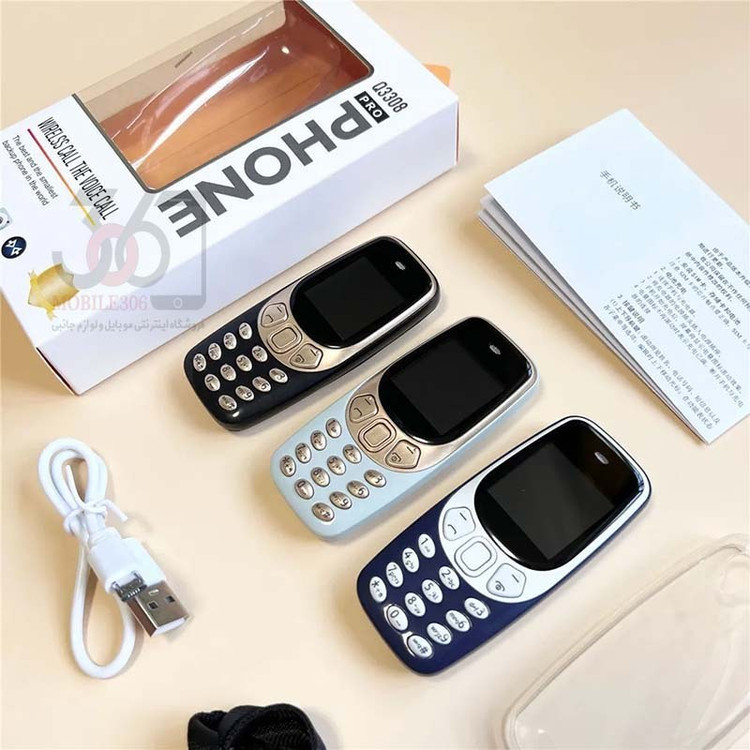 گوشی موبایل بند انگشتی طرح نوکیا Q3308 pro ریجستر شده